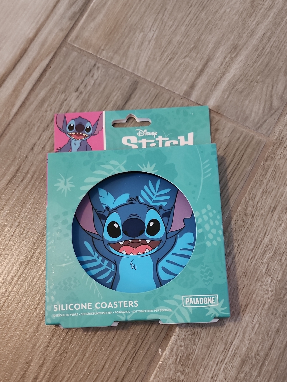NWT Disney Stitch Silicone Coasters